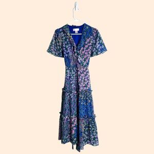 Rachel Parcell Floral Midi Dress